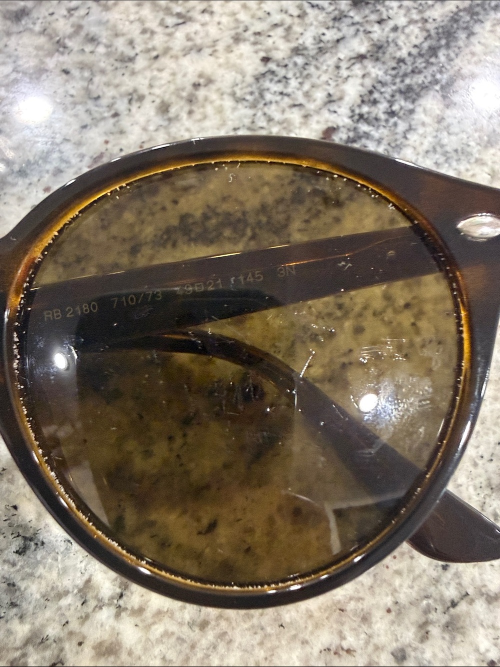 Ray-Ban Brown Tortoiseshell Frame Sunglasses with Brown Lenses - Picture 4 of 7